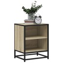  Nattbord sonoma eik 40x31x50 cm konstruert tre og metall 8721102837609
