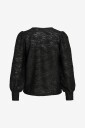 Vila   Topp Vifina L/S O Neck Top     Svart