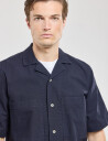 Armor Lux Shirt Short Sleeves Comfort - Navy - S
