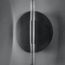 Arum vegglampe stål metall 47 cm – ferm LIVING   Stue   Design   Rustfritt stål   Med en lyskilde