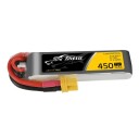 Tattu 450mAh 2S 75C XT30 LiPo Batteri For Drone