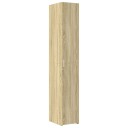  Hylle sonoma eik 30x42,5x185 cm konstruert tre