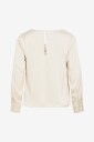 Vila   Bluse Vifreja Waterfall L/S Top/Dc   Beige