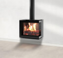 M-Design Venus Mbox 630CR Svart Vegghengt Vedovn Høyre Hjørne