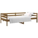 vidaXL Dagseng honningbrun 90x190 cm heltre furu