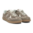 Alohas Tb.490 Rife Taupe Leather Sneakers Brown 39