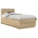  Sengestamme Sonoma eik 100 x 200 cm Konstruert tre