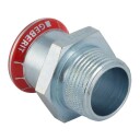 Geberit 54 mm Galvanisert Overgangsmuffe Rørdel for VVS-installasjon