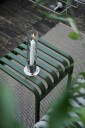 Kattvik  Stormlysestake 5x25 cm forniklet messing