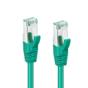 MicroConnect - Koblingskabel - RJ-45 (hann) til RJ-45 (hann) - 3 m - 6 mm - S/FTP - CAT 6a - halogenfri, innendørs, formstøpt, rund, uten hindringer - grønn