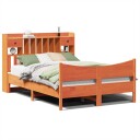  Sengeramme uten madrass voksbrun 140x190 cm heltre furu 8721158621788