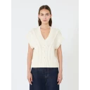 Weekend Max Mara Dame Strikkevarer Beige M,