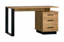 Skrivebord   Svart|Eik