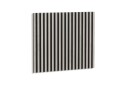Venture Design Pau veggpanel Svart/hvitkalking 94,5 x 80 cm Hvit