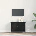  TV skap Svart eik 60 x 35 x 45 cm Konstruert tre