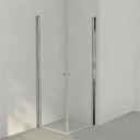 INR Iconic Nordic Rooms Dusjhjørne Linc Angel Klart Glass, Timeless Stone / 70x80cm Glass