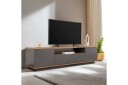 Meni TV benk 180 cm   Natur/Antrasitt