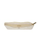DARK Tweed Small Pouch Off White