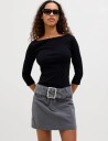JJXX Jxfifi Str 3/4 Boatneck Top Jrs Noos Black XL