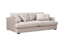 Rossita Lyx 2,5 seters ekstra dyp sofa i fløyel   Beige