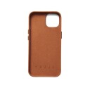 Mujjo Full Leather Wallet Case Iphone 14 Gyllenbrun
