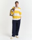 Gant Stripete rugger i bomull DAFFODIL YELLOW M