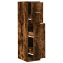  Apotekskap røkt eik 30x41x118 cm konstruert tre 8721158399625