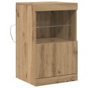  Skap med LED Lys Artisan Eik 41x37x67 cm