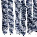 Vidaxl Insektgardin Blå Og Hvit 90x200 Cm Chenille