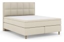 Select No 6 Komplett Sengepakke 210x210 Medium Memory/Pocket   Beige/Kobberben