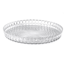 GUZZINI Tiffany Serveringsbrett, rundt 35 cm, klar
