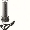 Hager Bordmodul G7045ANT 3 Uttak Svart