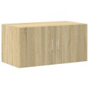  Veggskap sonoma eik 80x42,5x40 cm konstruert tre