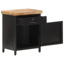 vidaXL Nattbord 40x30x52 cm grovt mangotre
