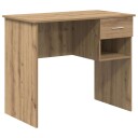  Skrivebord med Lagring Artisan Eik 90x49.5x75 cm Konstruert tre