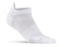 CRAFT Cool Shaftless 2-Pack Sock White Tynn Lettvektssokk 34/36