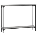  Konsollbord grå sonoma 100x22,5x75 cm konstruert tre 8720845419691