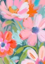 Blooming Symphony Plakat Plakat / 70x100cm