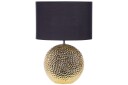 Libbelo Bordlampe 51 cm E27   Gull/Svart