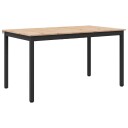 vidaXL Spisebord Naturlig 150 x 90 x 75 cm Massiv furu