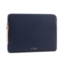 Tech-Protect Fleece Laptopveske 15-16" Marineblå - Beskyttende Sleeve