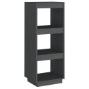 vidaXL Bokhylle/romdeler gr? 40x35x103 cm heltre furu