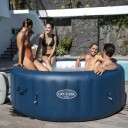 Lay-Z-Spa Milan 196x71cm Oppblåsbart Bestway Lay Z Spa Boblebad