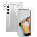 PanzerGlass 3-i-1 Beskyttelsessett for Samsung Galaxy S23 med EasyAligner - Gjennomsiktig