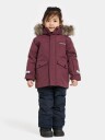 Didriksons Kids" Bjärven Parka 4 Anemon Red 100