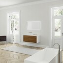 Copenhagen Chic 120L   MKII isbrehvit Corian® med amerikansk valnøtt
