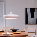 Dyberg Larsen Taklampe Med Ring Tre/ Hvit