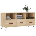 vidaXL TV-benk sonoma eik 102x36x50 cm konstruert tre 8720845944322