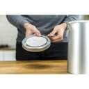 Zwilling Enfinigy 1L elektrisk vannkoker 1850W sølv/hvit med overopphetingsbeskyttelse