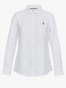 U.S. Polo Assn. Gina Regular Long Sleeve Oxford Shirt Hvit L